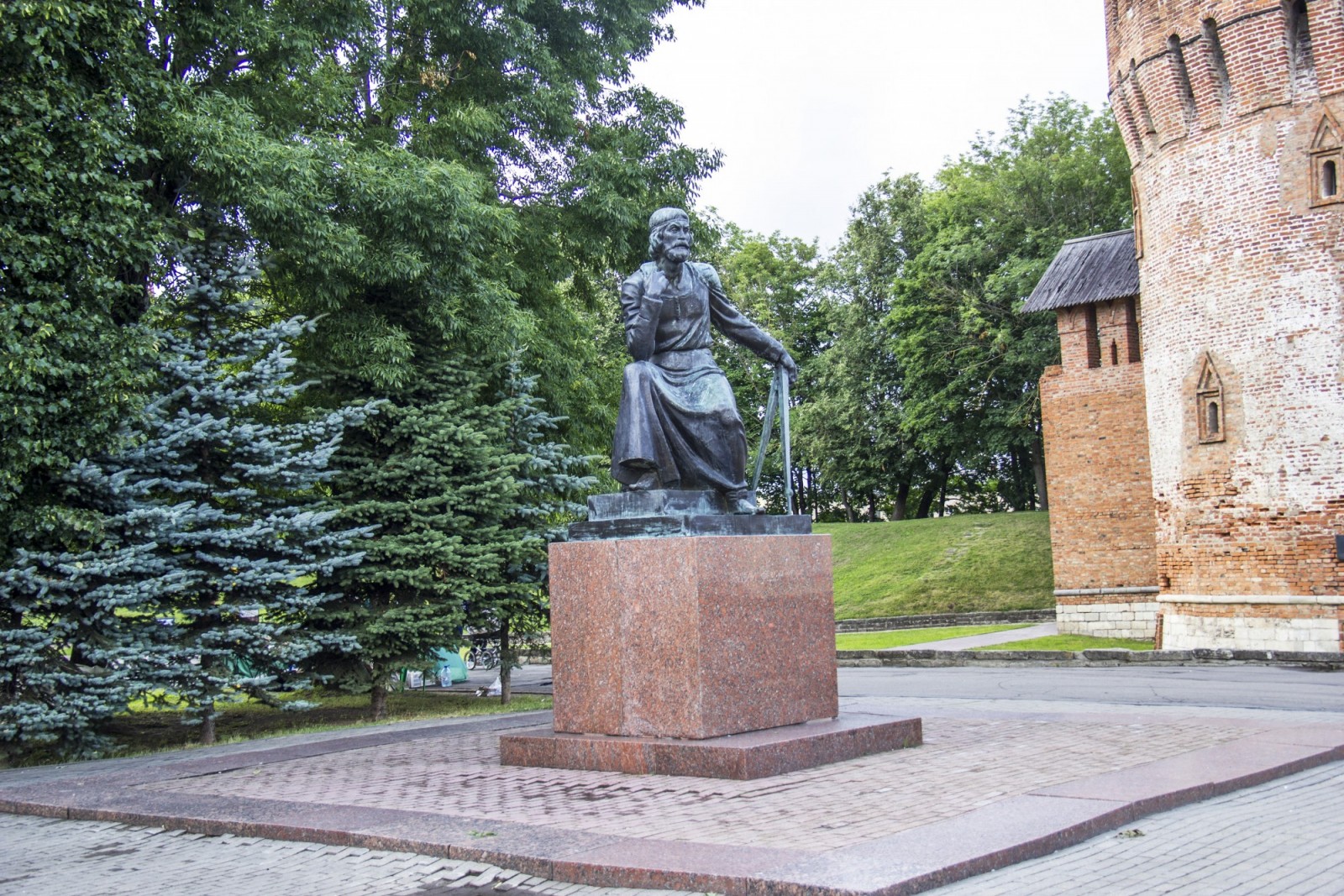 Памятник Фёдору коню в Смоленске